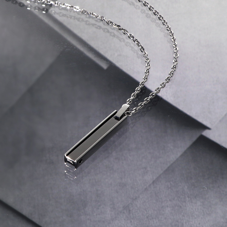 Sweet Rose ステンレスネックレス STN003-BK