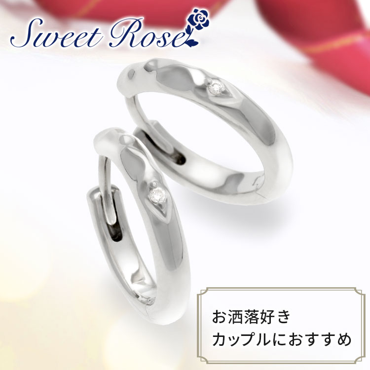 Sweet Rose シルバーペアピアス SSP002-SSP002