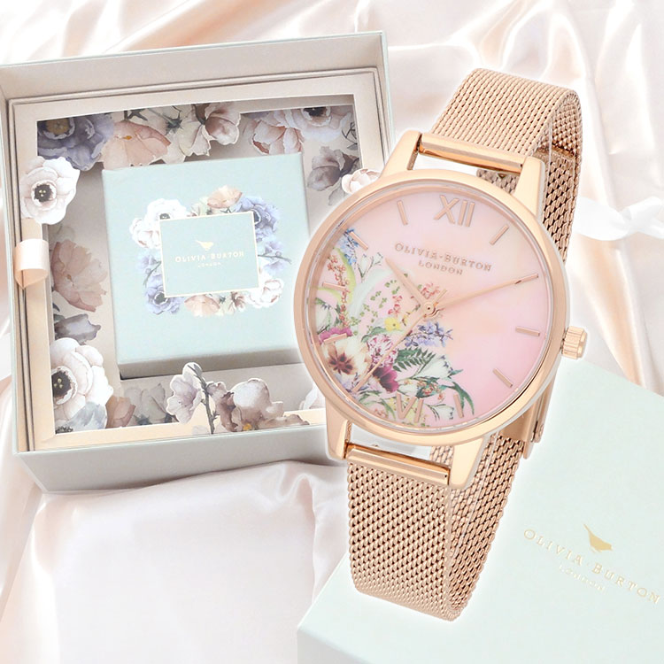 OLIVIA BURTON レディース ステンレスウォッチ OB16EG157