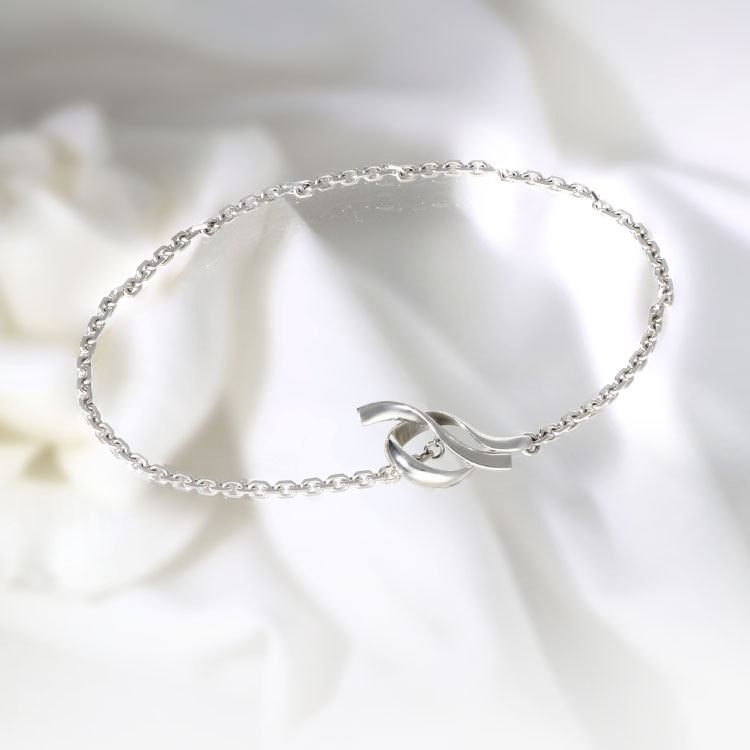 Sweet Rose レディース シルバーブレスレット SSB002