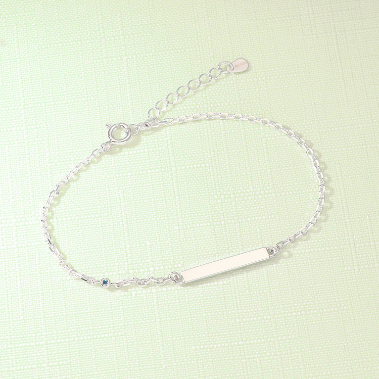 THE KISS シルバーブレスレット JW-SBR2502BDM