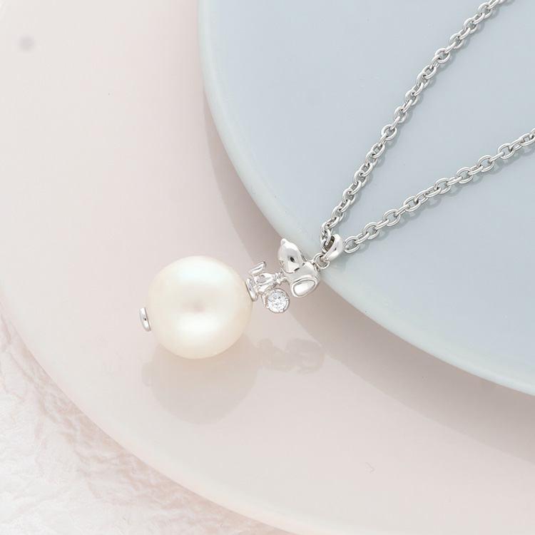 スヌーピー (SNOOPY) シルバーネックレス KLNSG0001