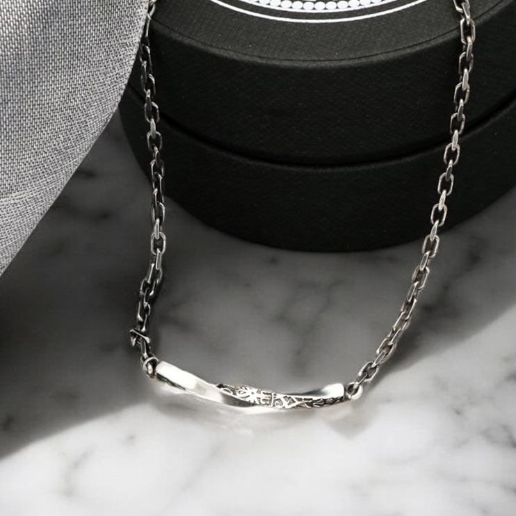 AQUA SILVER シルバーネックレス ASP-412F-WIDE