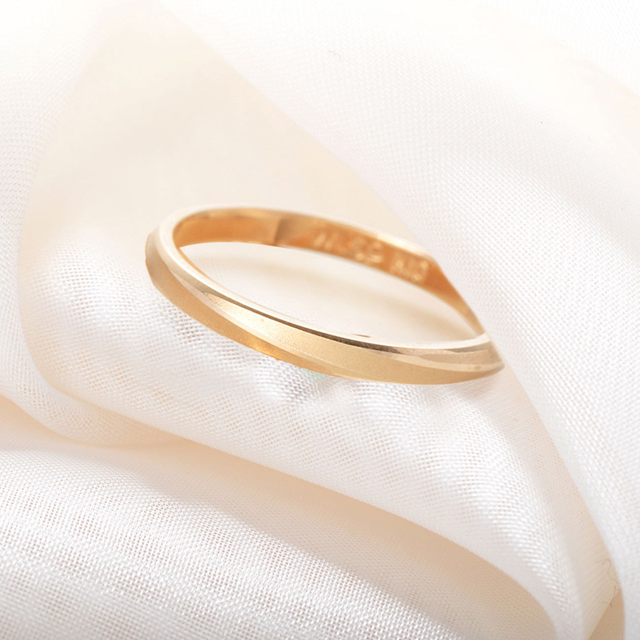 WISP レディース ピンクゴールドリング DCPWP606