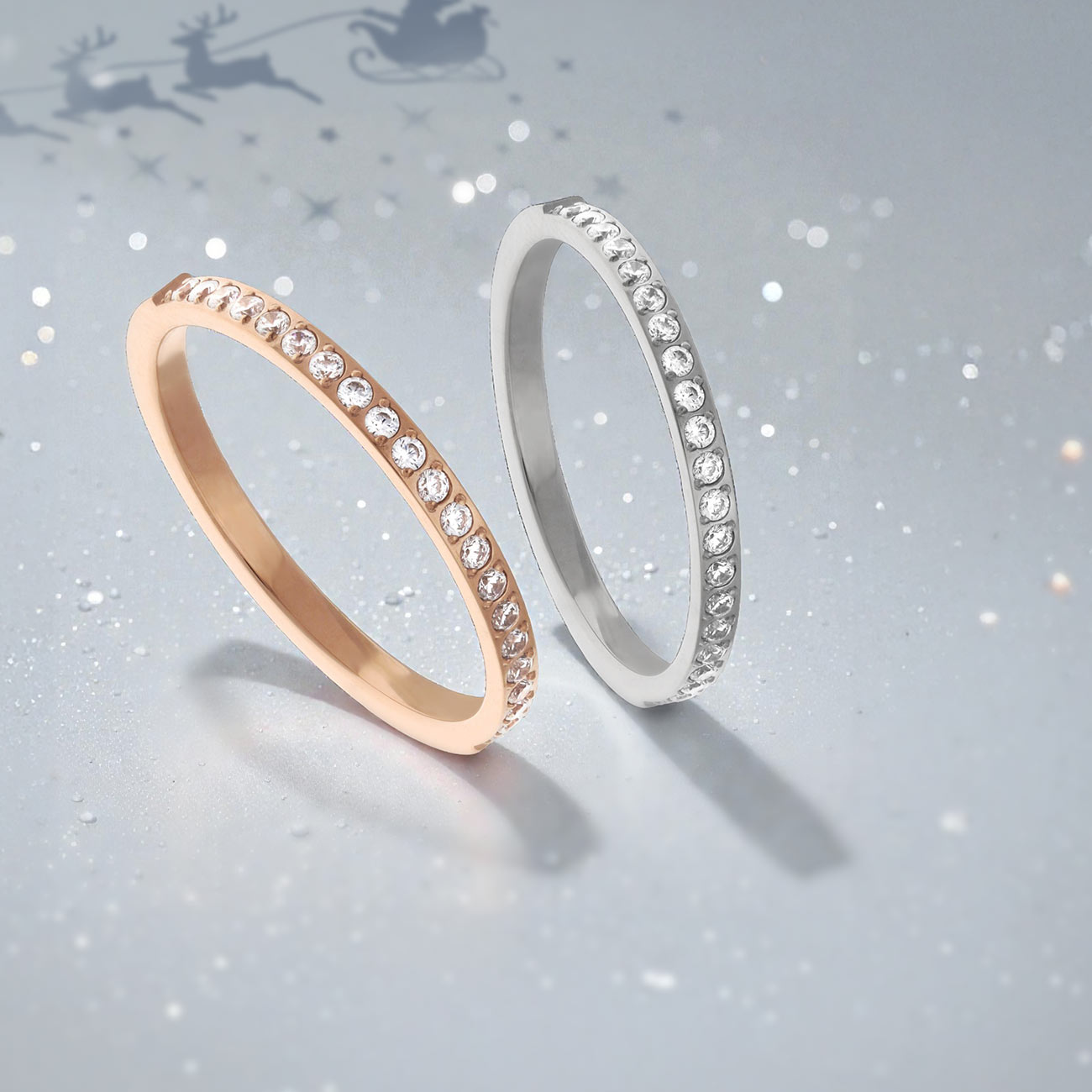 Sweet Rose ステンレスリング STR001