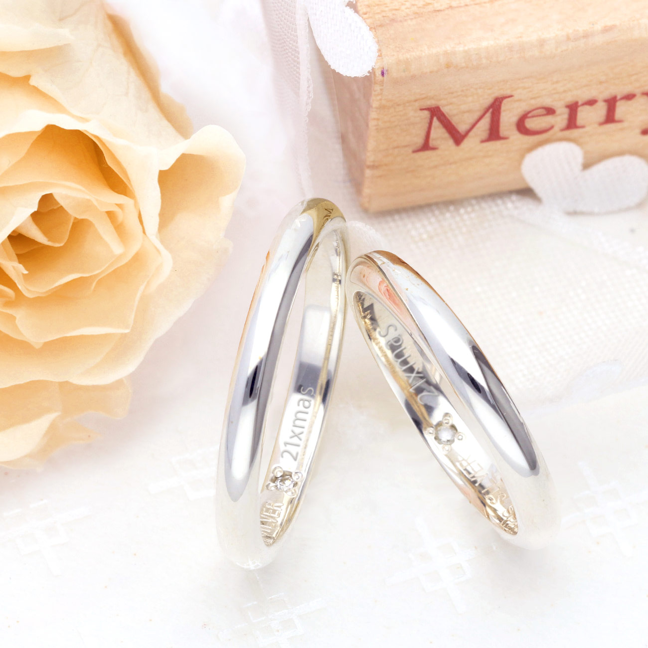 THE KISS シルバーペアリング JW-SR2900DM-JW-SR2900DM