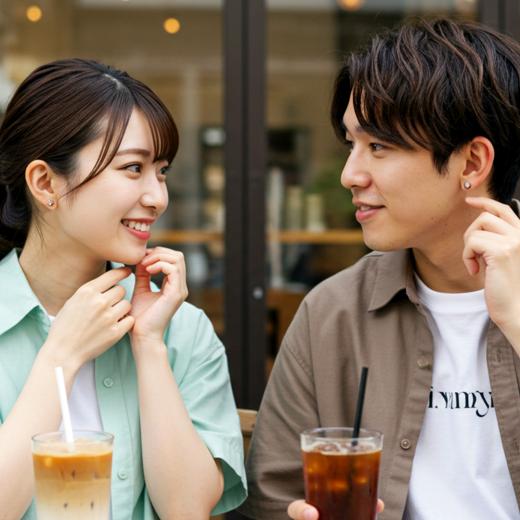 ペアシルバーピアス(片耳用)