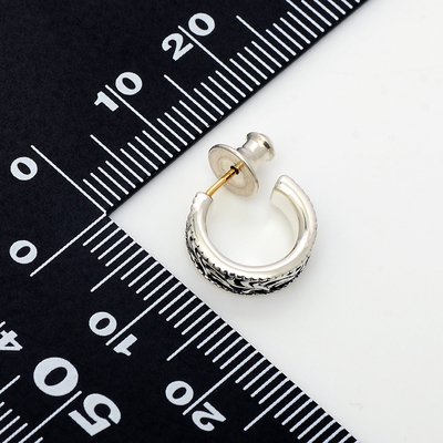 シルバーピアス(片耳用)