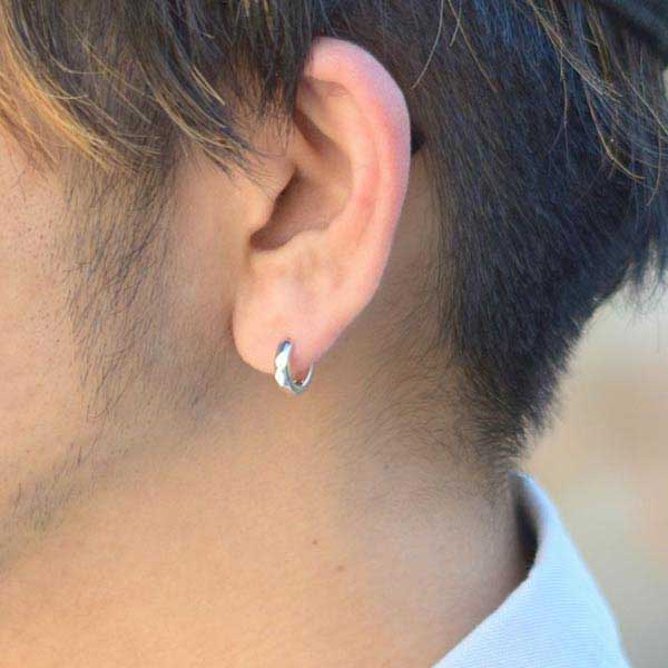 シルバーピアス(片耳用)