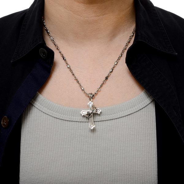 シルバーネックレス