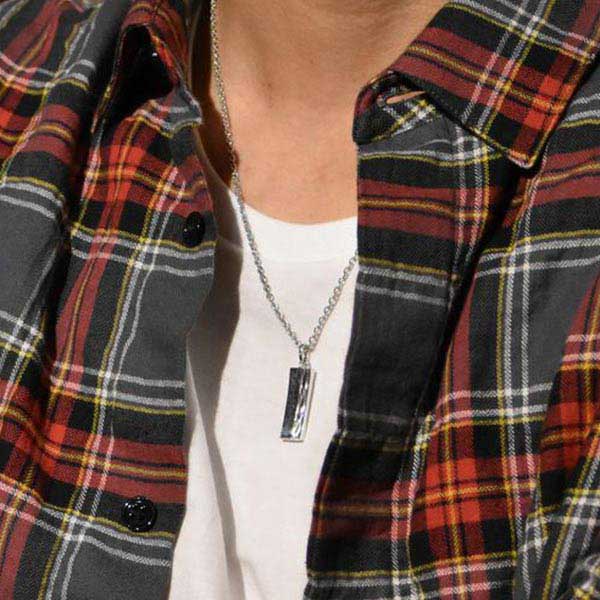 シルバーネックレス