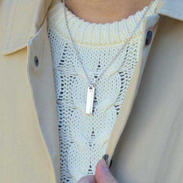 シルバーネックレス