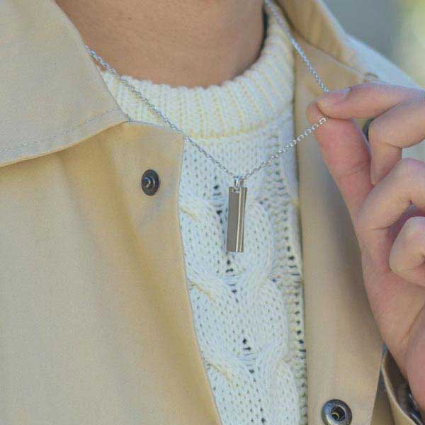 シルバーネックレス