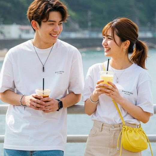 ペアステンレスネックレス