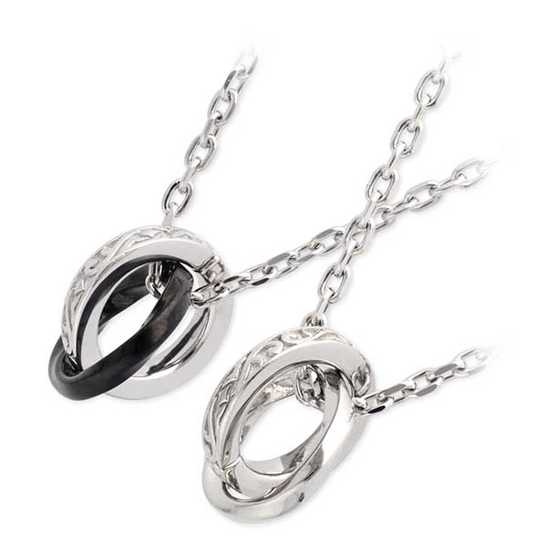 LION HEART ステンレスペアネックレス