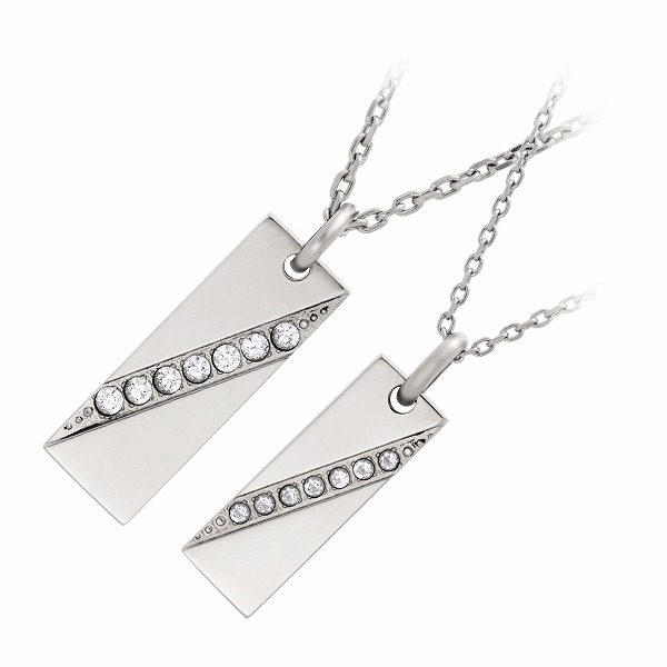 LION HEART ステンレスペアネックレス