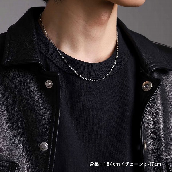 ステンレスチェーンネックレス