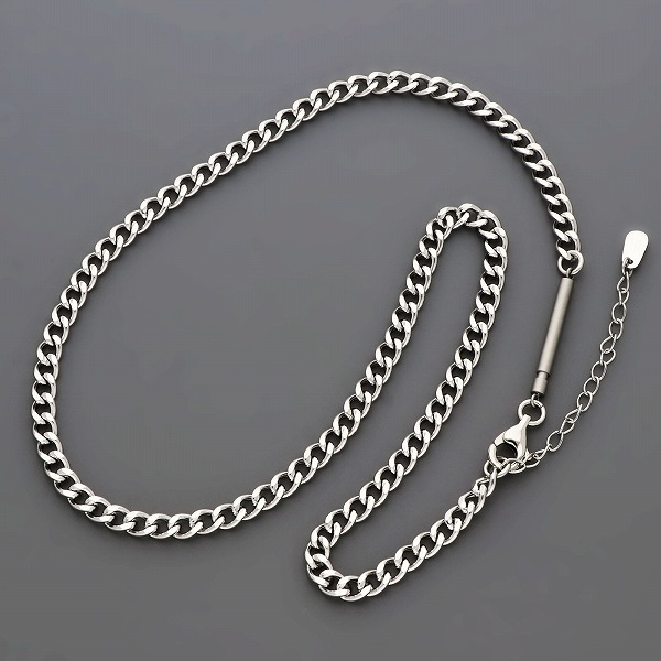 ステンレスチェーンネックレス