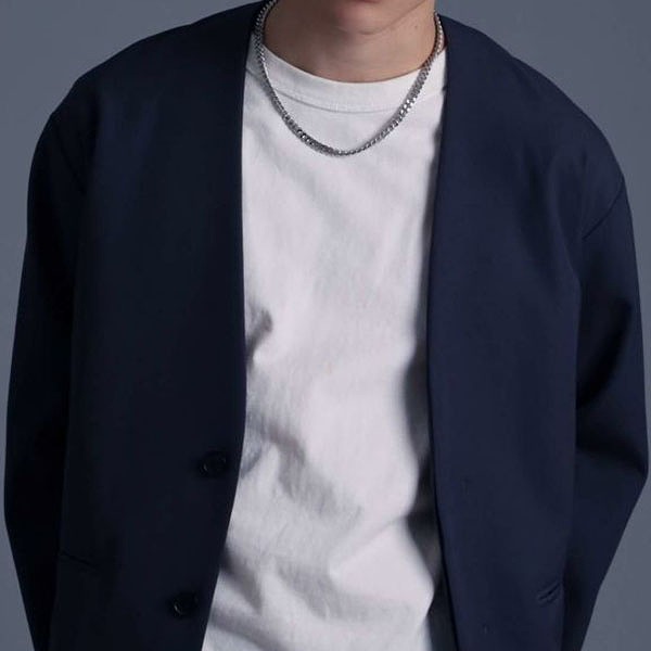 ステンレスチェーンネックレス