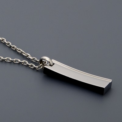 ペアステンレスネックレス