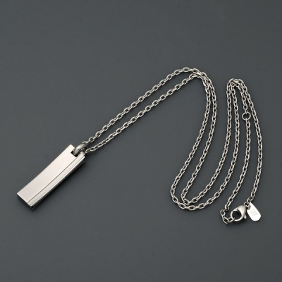 ペアステンレスネックレス