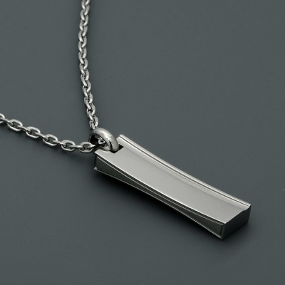 ペアステンレスネックレス