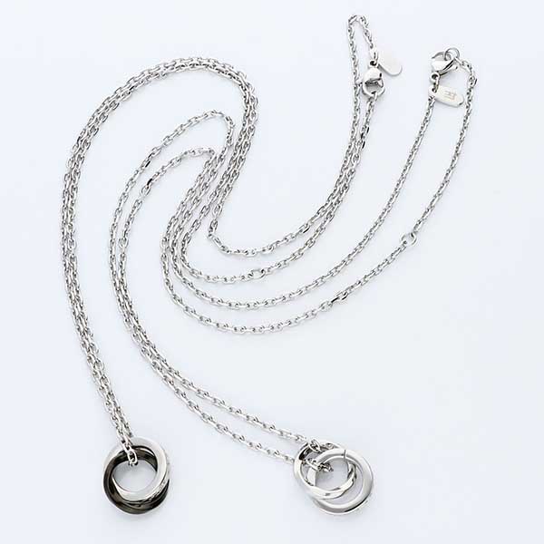 ステンレスペアネックレス