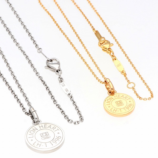 ステンレスペアネックレス