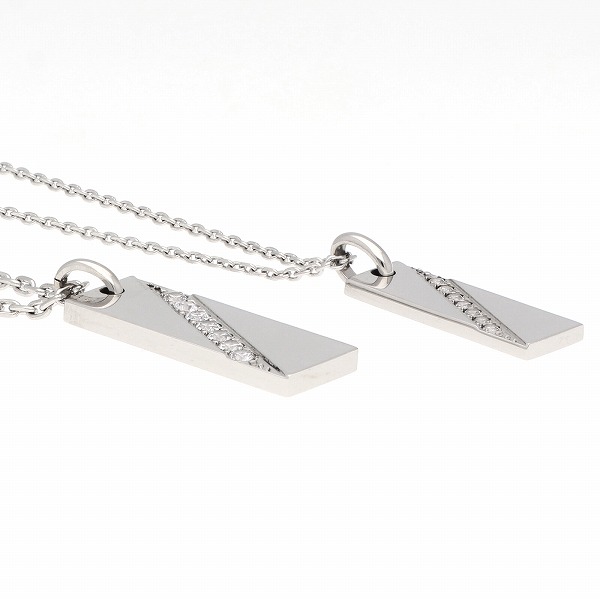 ステンレスペアネックレス