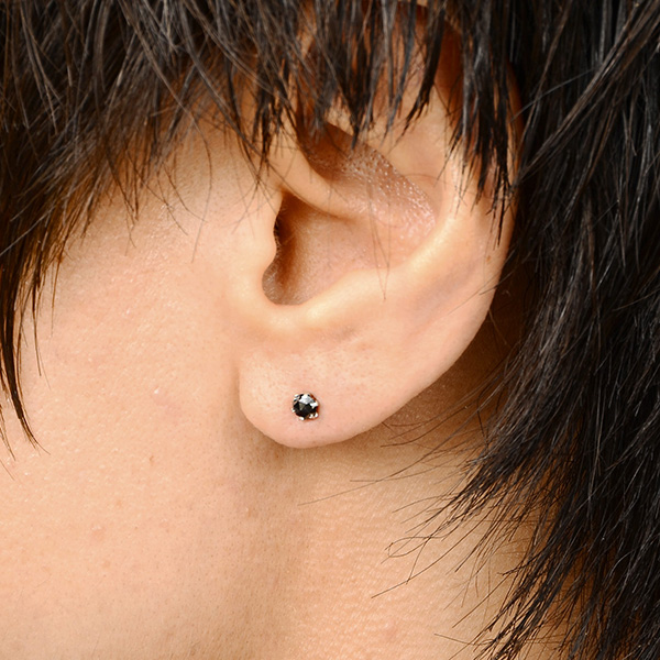 プラチナピアス(片耳用)