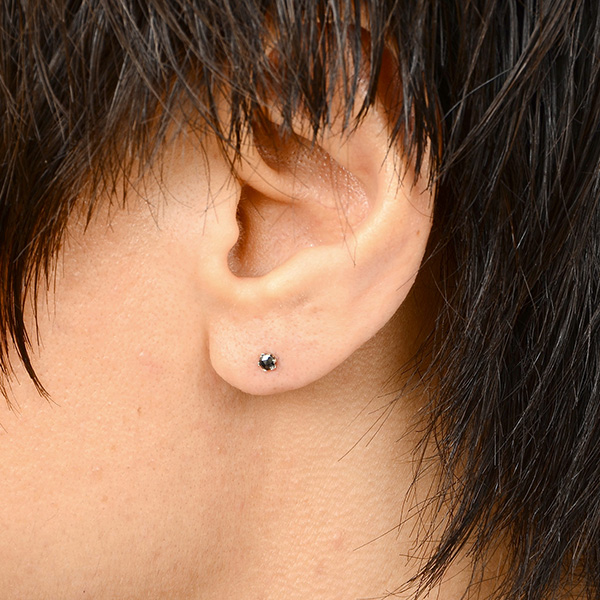 プラチナピアス(片耳用)