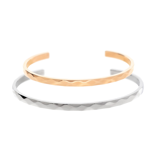 LION HEART ステンレスペアバングル