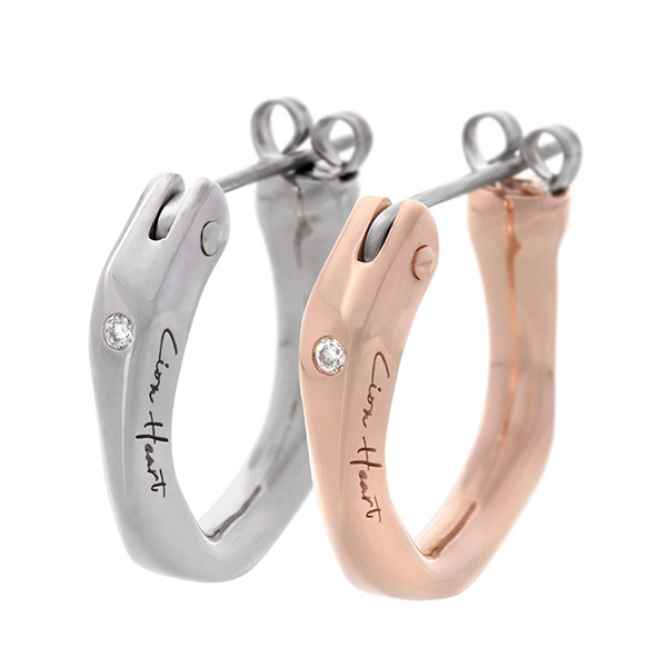 LION HEART シルバーペアピアス