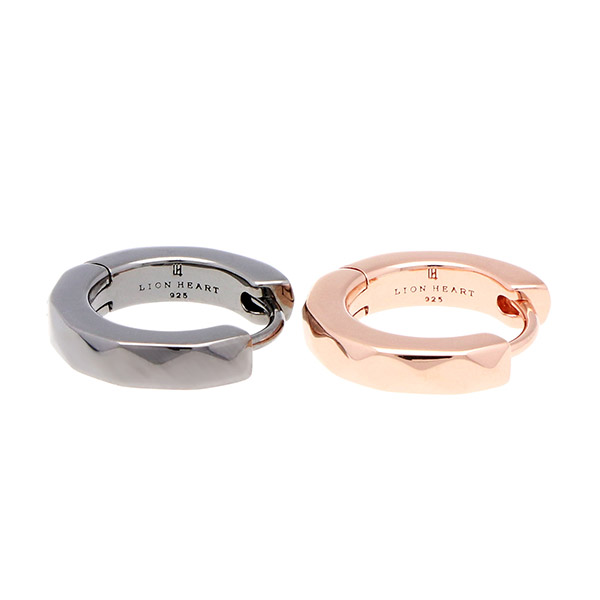 シルバーペアピアス