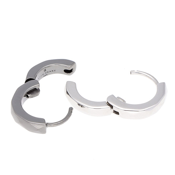 シルバーペアピアス