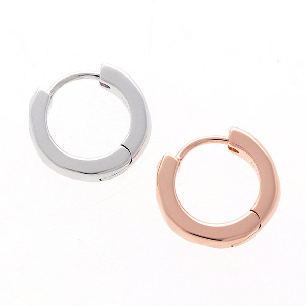 シルバーペアピアス