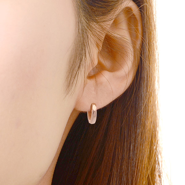 シルバーペアピアス