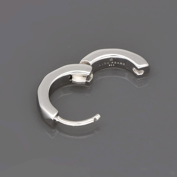 シルバーペアピアス