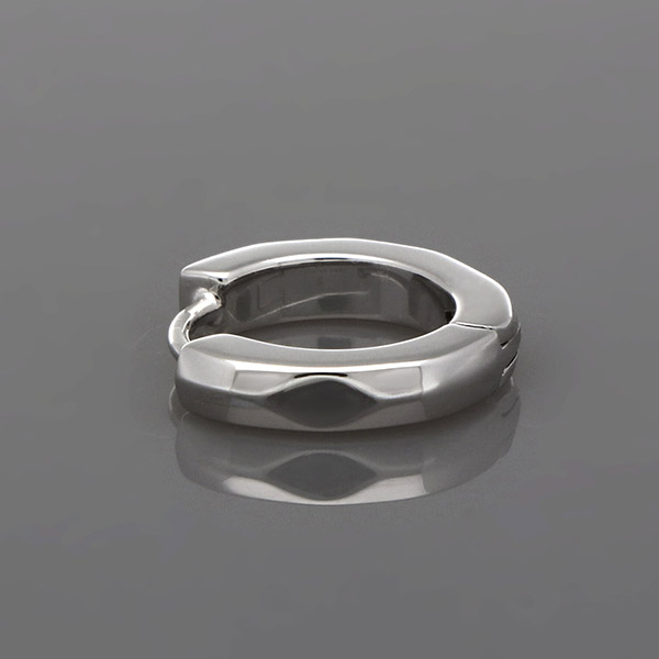 シルバーペアピアス