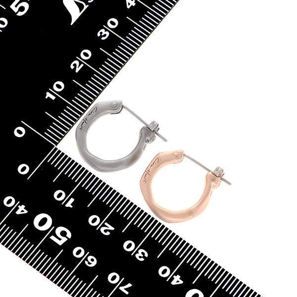 シルバーペアピアス