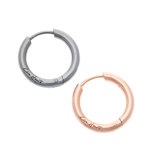 シルバーペアピアス