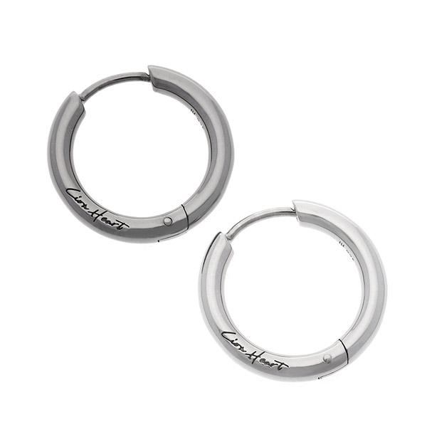 シルバーペアピアス