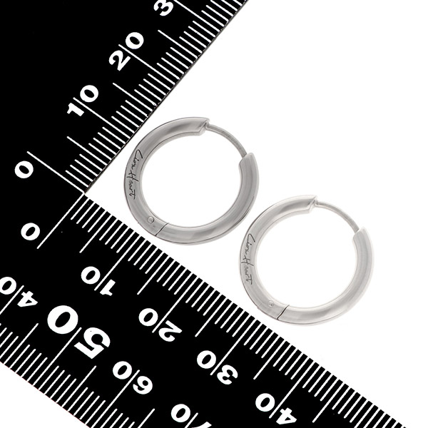 シルバーペアピアス