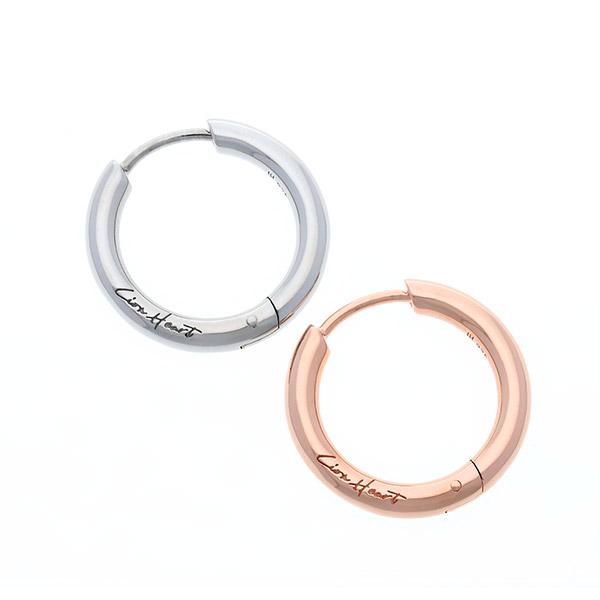 シルバーペアピアス