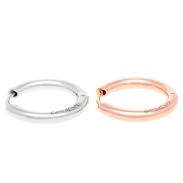 シルバーペアピアス