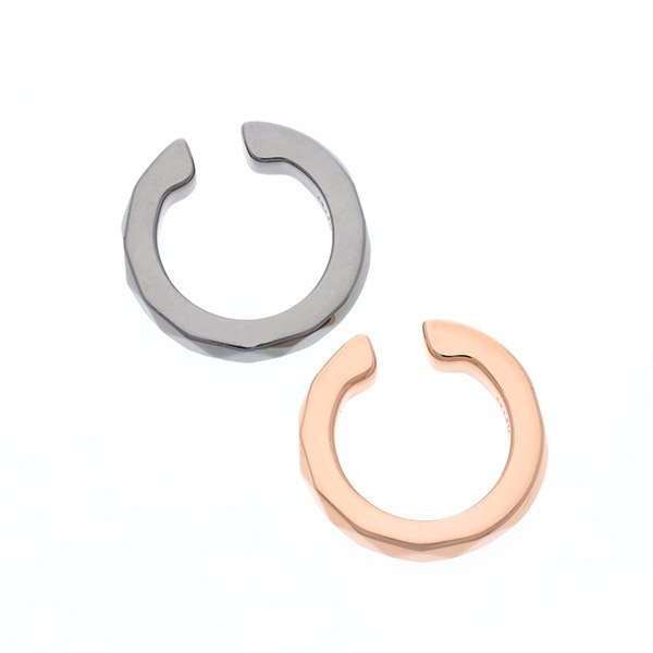 シルバーペアイヤーカフ