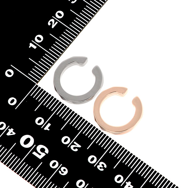 シルバーペアイヤーカフ