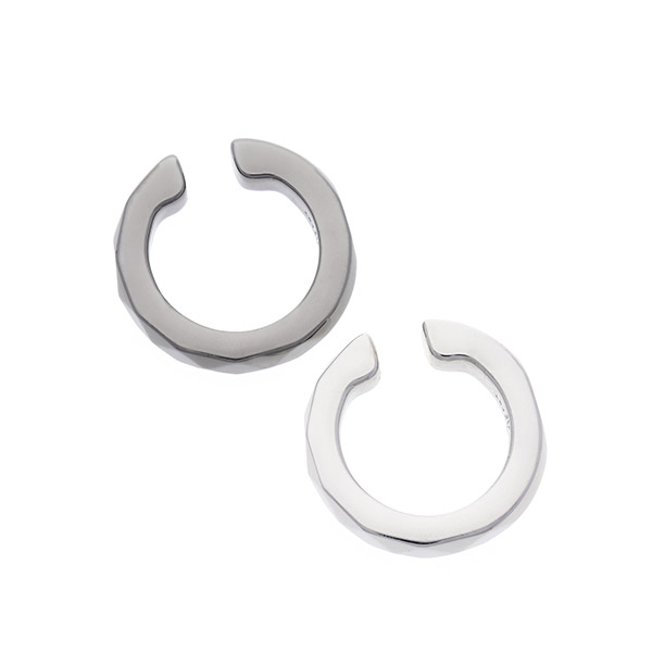 シルバーペアイヤーカフ