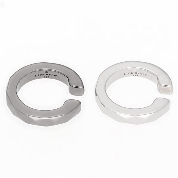 シルバーペアイヤーカフ