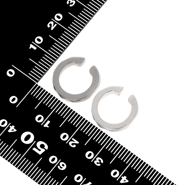 シルバーペアイヤーカフ